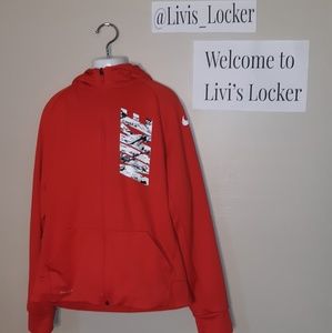 Nike Red/White/Black Sweatshirt